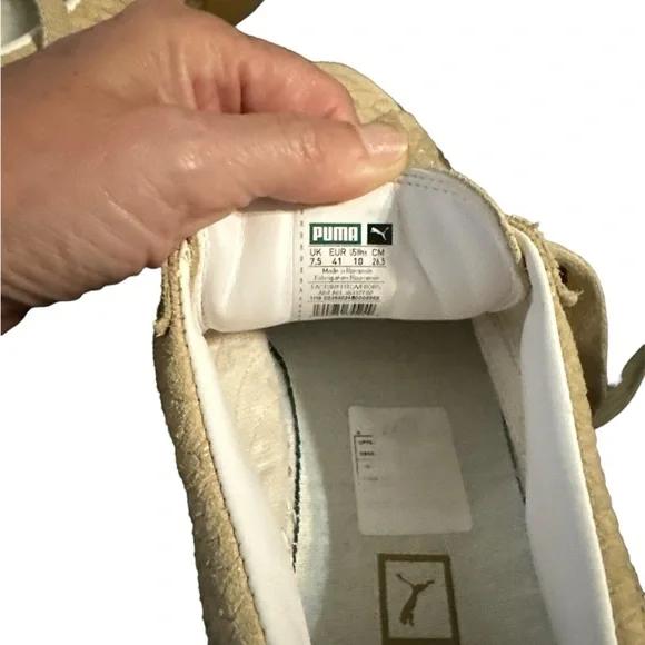 Pumas size 10 tan EUC - Picture 4 of 5